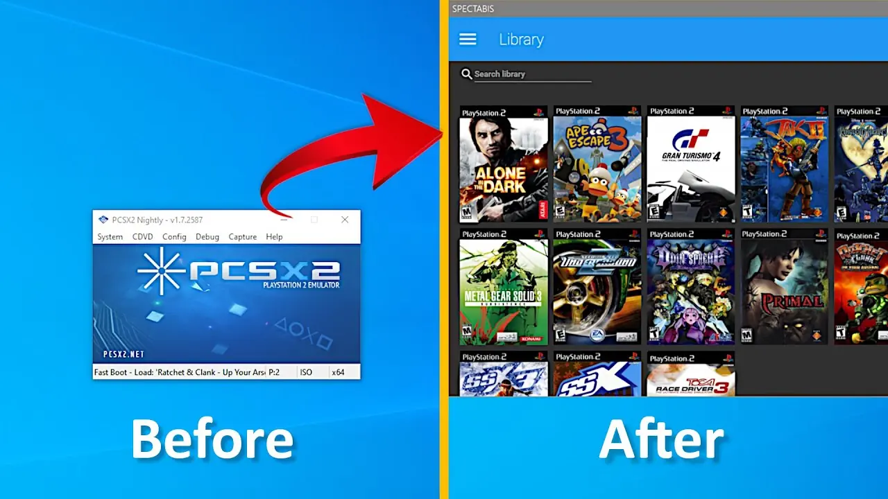 PCSX2 or PS2 emulation still